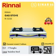 RINNAI KOMPOR GAS 2 TUNGKU RI-522E