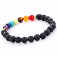 7 Chakra Chakra Bracelet Chakra Stones Healing-Balance-Energi Lava