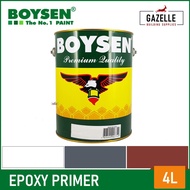 asl boysen paint_ asl ♔Boysen Epoxy Primer - 4L w/ Curing Agent 3 Colors White / Red Oxide / Gray♔