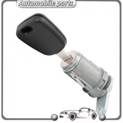 9170R4 Front Left Door Lock Barrel Cylinder Cylinder with Key For Peugeot 307/307SW/307CC 9170R5