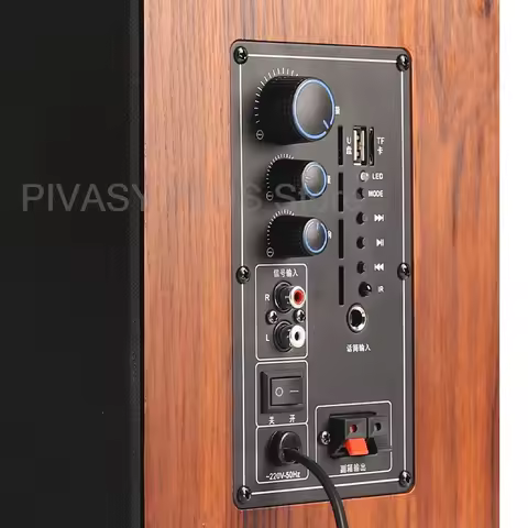 50-100W Active Loudspeaker 5.1 Bluetooth Speakers 6.5 Inch Sound Box 2-Way Audio System Bookshelf Sp