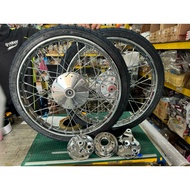 RIM CHROME SET HONDA C70 / GBO / GBOJ / Ex5 / DREAM