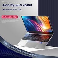 ASUS 2023 CPU AMD Ryzen 5 4500U ram 8gb คอมแรงๆเล่นเกม เล่นคอมพิวเตอร์โน๊ตบุ๊ค gta v มือ 1 ราคาถูก Laptop Gaming Notebook SSD 128/1TB