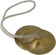MAYAPURI Manjira/Karatalas Musical Instrument for Hand Cymbals Bhajan, Kirtan, Harinaam