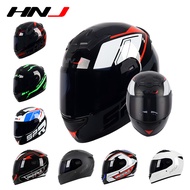 [Malaysia Ready Stock] HNJ Full Face Helmet ABS Material Helmet Motocross Motorcycle Helmet
