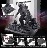 損毀城市場景地台Damage city diorama 不包括 hiya toys 哥斯拉, Godzilla x Kong The new empire king kong SHM  大怪獸 big