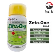 Zeta-one 200ml/Racun Padi burung/keladi Agas/propyrisulfuron 9.5%/zeta one