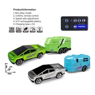 [themremain]- RC 1:64 Off-Road Truck Mini Climbing Car Model Remote Control Electric Toy Gift Car