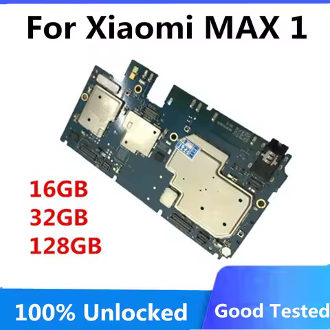 for Xiaomi MI Max 1 Motherboard MB Original Clean Replaced Mainboard With Full Chips Logic Board And