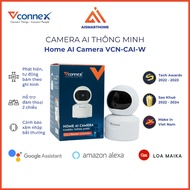 VCONNEX smart surveillance AI camera - Home AI Camera, motion detection and warning, 2-way conversat