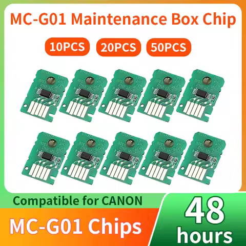 MC-G01 Maintenance Cartridge Chip compatible for CANON GX6010 GX6020 GX6030 GX6040 GX6050 GX7020 GX7