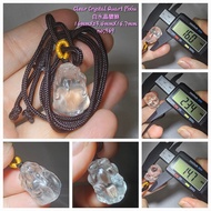 Clear Quartz Pixiu/Clear Crystal Quartz Pixiu