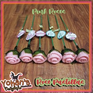 ♞,♘,♙MOTHER'S DAY - ROSE PASTILLAS-Edible Flower Edible Roses- (Single Stem Ordinary) 5/10/15/20pcs