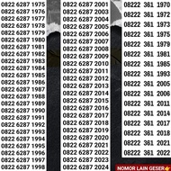Nomor Cantik Simpati Kartu Perdana Telkomsel Cantik Seri Tahun Lahir