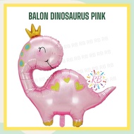 PINK DINOSAUR Balloon Dino Foil Balloon/