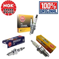 NGK SPARK PLUG MOTORCYCLE PLUG LC135 Y15 RS150 NVX NMAX EX5 PLUG C6HSA CPR8 CR8E NGK IRIDIUM G-POWER