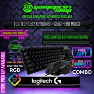 [Free Gift] COMBO | Logitech G512 Carbon RGB Mechanical Gaming Keyboard + G502 Hero Gaming Mouse (2Y)