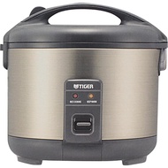 Replete TIGER 10 CUP ELECTRIC RICE COOKER WARMER. KEEP WARM A MAXIMUM OF 12 HOURS. INCLUDES STEAM