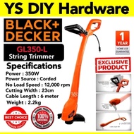BLACK & DECKER String Trimmer GL350-L Grass Trimmer Mesin Rumput 350W