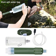 Portable Mini water Filter✾❉☾Compact Outdoor Survival Water Filter Straw Gravity Purifier Filtration Gear