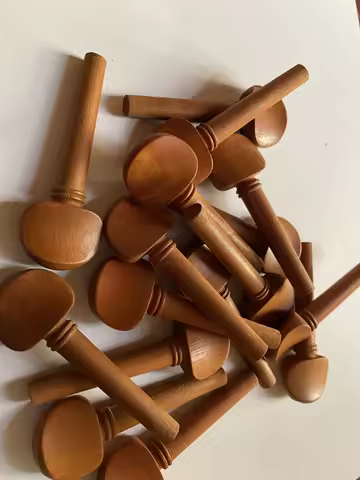 5 set (20pcs) high quality 4/4 Violin Pegs Jujube wood Violin Tuning Pegs