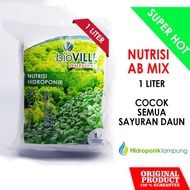 Nutrisi Ab Mix Hidroponik 1 Liter Sayuran Daun