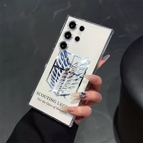 Anime Attack on Titan Phone Case for Samsung Galaxy S25 S24 S23 S22 S21 S20 Plus Ultra FE A73 A53 A3