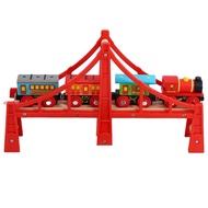 Wooden Toy Simple Electric Sound Track Compatible With Wood Train Track Set Children's Educational Train Railway Toy Set