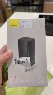 全新｜倍思BASEUS GaN2 Lite 氮化鎵 充電器 雙PD C+C快充 65W 雙孔