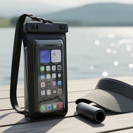Universal Waterproof IP68 Phone Case for Beach, Pool, Diving, Fishing—Touch-Responsive  Sarung Telef
