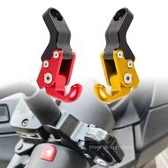 10.5MM Side Mirror Rod Base Cargo Hook Motorcycle Hang Helmet Aluminum Pothook Bags Carry Claw Holde
