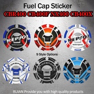 For Honda CBR400 CB400F NX400 CB400X gas cap protection sticker Honda HRC motorcycle accessories fro