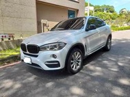 2017年9月出廠 BMW休旅車 X6 XDRIVE35I白色車美況佳優惠價