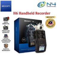 Zoom H6 Handheld Recorder with Interchangeable Microphone System