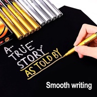 2 batang Marker Pen Silver Gold Marker Pen White Marker Pen Metallic Marker Pen