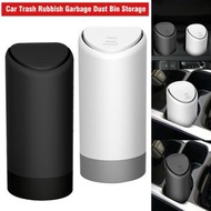 屯京 - 白色 車用垃圾桶 小型垃圾桶 收納汽車矽膠垃圾桶用品