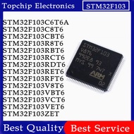 5pcs STM32F103C6T6A STM32F103C8T6 STM32F103CBT6 STM32F103RCT6 STM32F103 R8T6 RBT6 RET6 V8T6 VBT6 VCT