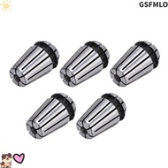 GSFMLO 5Pcs ER11 Spring Collet Set, 1/16" to 1/4" Range High Accuracy CNC Collet Chuck, Precision ER