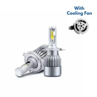 2PCS TOYOTA VIOS HEADLAMP LIGHT BULB LED HID 6000k White Front Car Kereta Spotlight Lampu Besar Kere