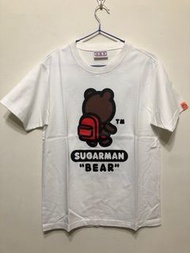 全新 bauhaus代理 sugarman 短袖上衣 短袖T恤 尺寸：2號/Ｍ 白色