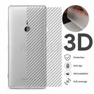 Skin Carbon Xperia XZ XZS XZ1 XZ2 XZ3 Compact Premium 1 5 8 10 Plus II III