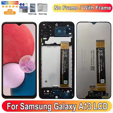 6.6''For Samsung Galaxy A13 LCD Display Screen Touch Panel Digitizer Replacement Parts For Samsung A