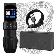 Wireless Rotating Tattoo hine -2200mAh Battery, LCD Display, USB Rechargeable, Suitable for Beginner