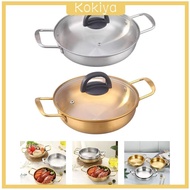 [Kokiya] Ramen Pot Stockpot Double Handles Seafood Pot Instant Noodle Pot for Pasta