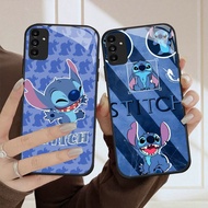 HK-41 Stitch HD Glass Casing For Samsung A05S A35 A55 A24 A14 A15 A04S A34 A25 M15 A54 S21 FE Plus U