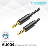 AUX-AUX 1-1 MINDPURE AU004 1.5M AUDIO CABLE| 3m| 5M