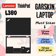 Garskin Lenovo Thinkpad L380 L390 Black Matte Laptop Sticker
