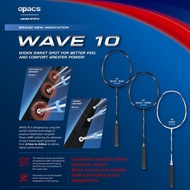 (FREE BAG+STRING+GRIP) APACS BADMINTON RACKET WAVE 10 4U/5U