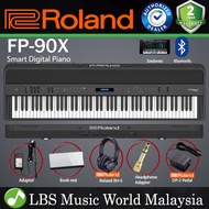 Roland FP-90X 88 Keys Portable Digital Piano with Wood Hammer Action and Acoustic Projection - Black