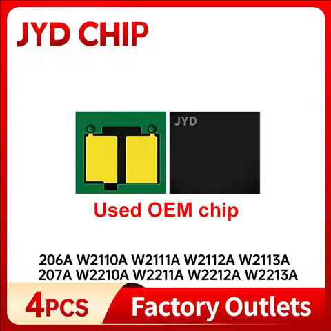 W2110A W2111A W2112A W2210A M283 207A 206A Toner Cartridge Chip Reset for HP M255dw M283fdw M283cdw 